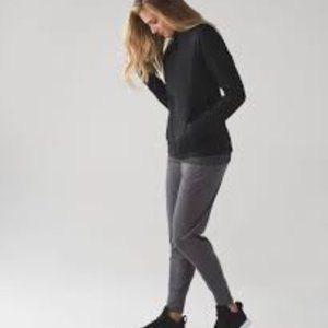 Lululemon Jogger Ankle Zip Fresh Tracks S12 Dark Carbon